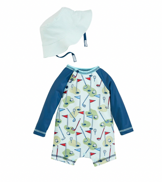 Golf One Piece & Hat Set