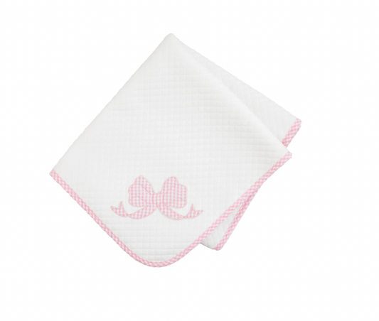 Bow Quilted Blanket