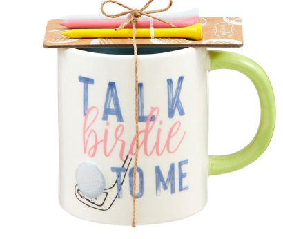 Lets Par Golf Tee & Mug Set