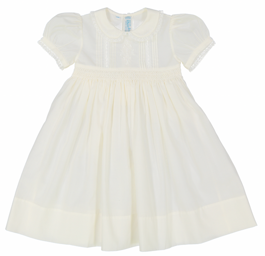 Ivory Flower Dress