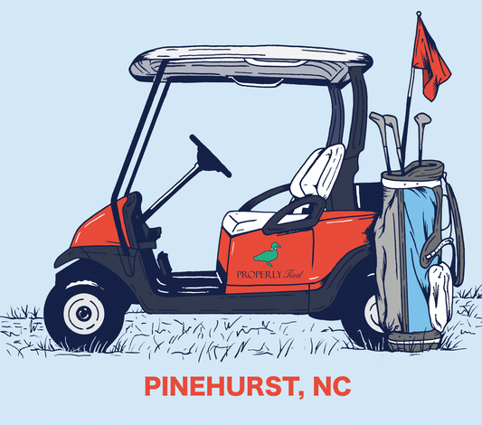 Mens Pinehurst Properly Tied Tee