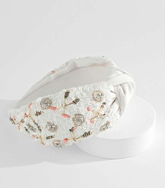 Golf Beaded Crystal Headband