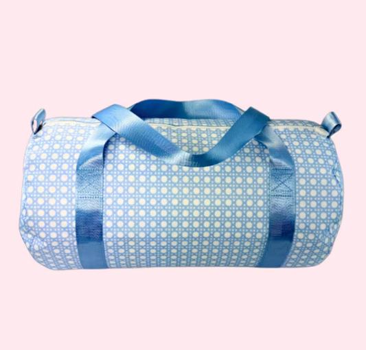 Baby Blue Bungalow Med Duffel