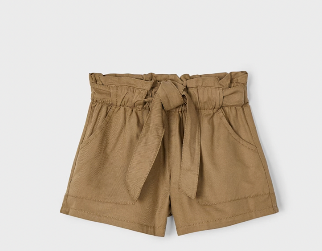 Brown Bow Short