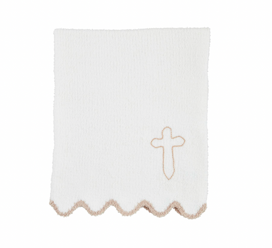 Cross Chenille Blanket