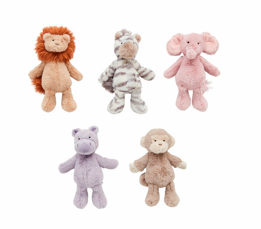 Safari Plush Rattles