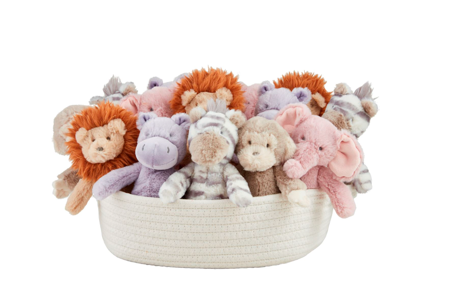 Safari Plush Rattles