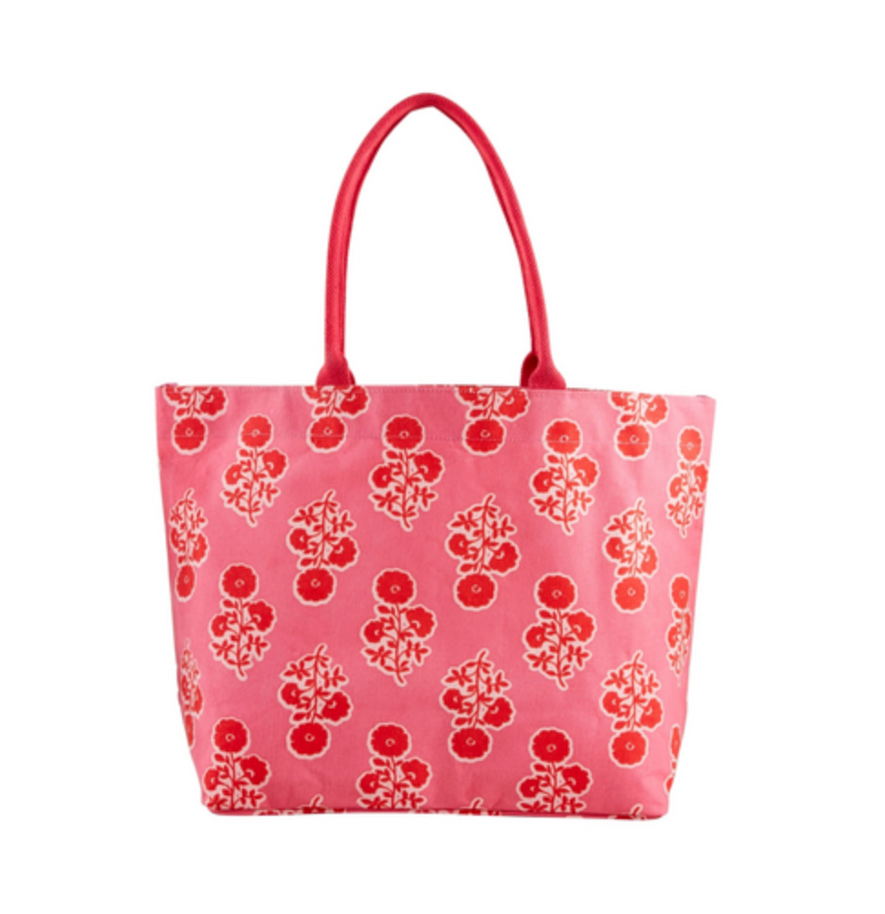 Pink Block Tote