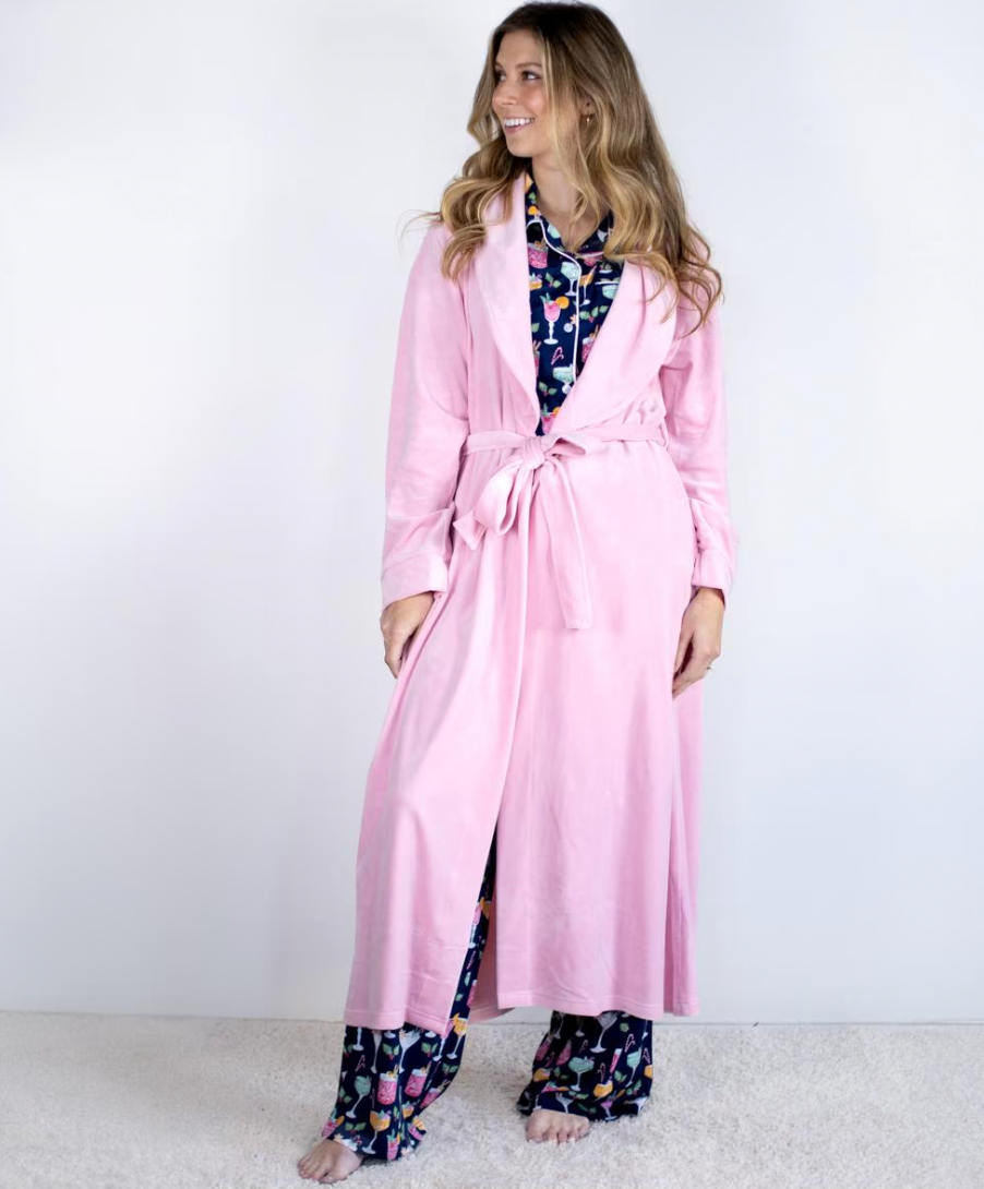 Pink Harbin Robe