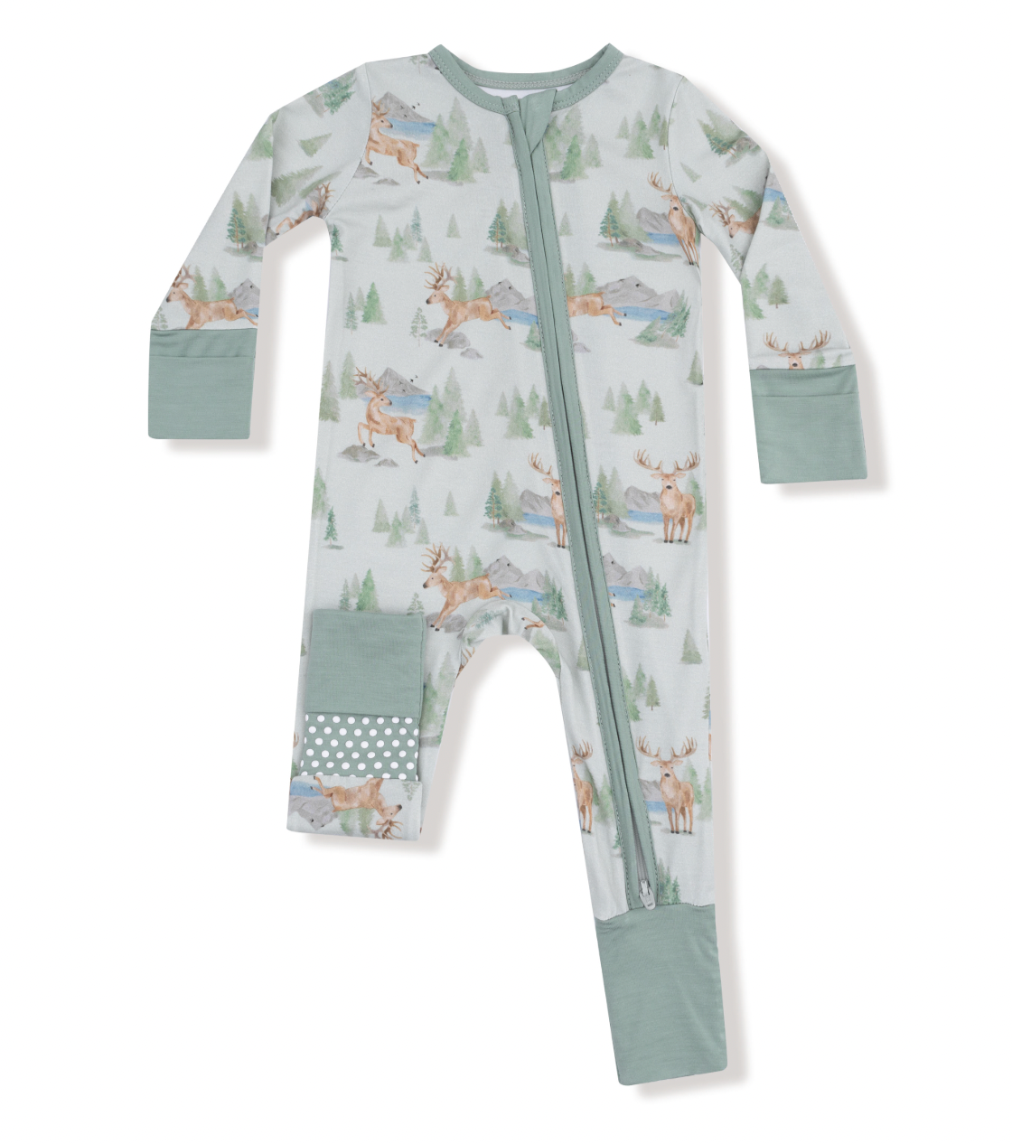Buck Deer 2Way Zip Romper