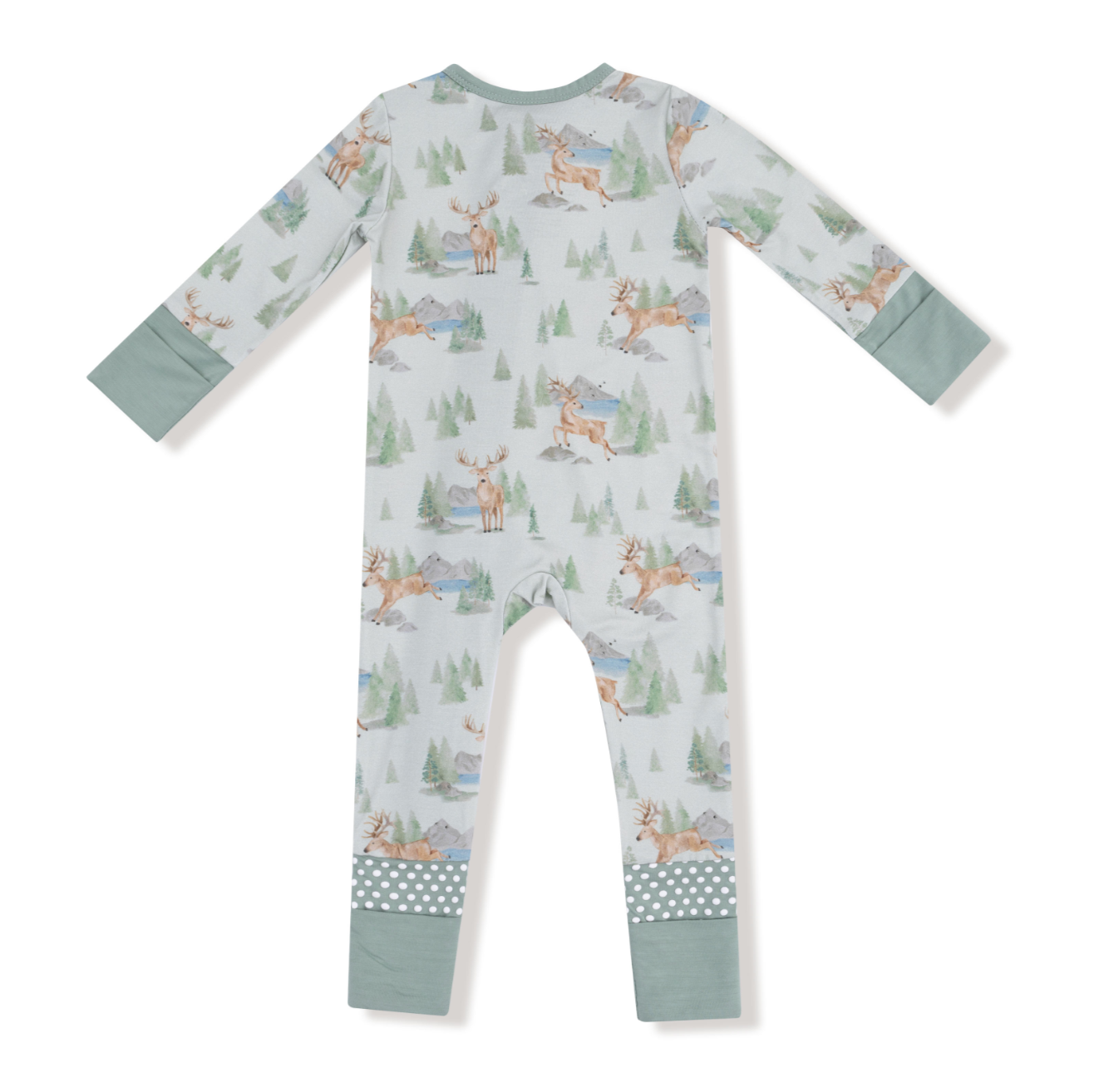 Buck Deer 2Way Zip Romper