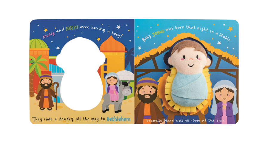 Nativity Plush Book