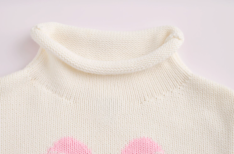 Bow Roll Neck Sweater