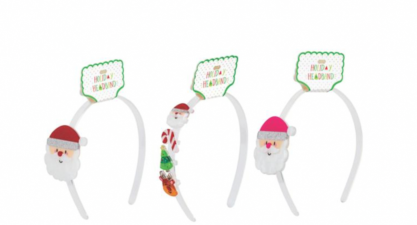 Chrismtmas Icon Acrylic Headband