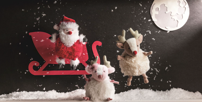 Christmas Pom Pom Pals