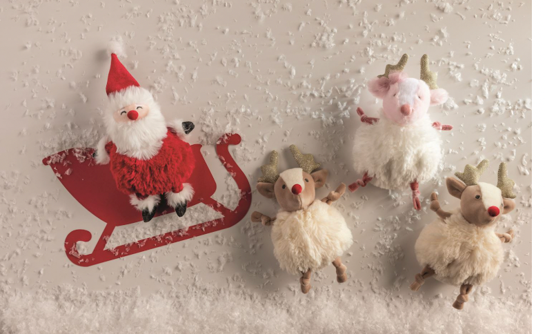 Christmas Pom Pom Pals