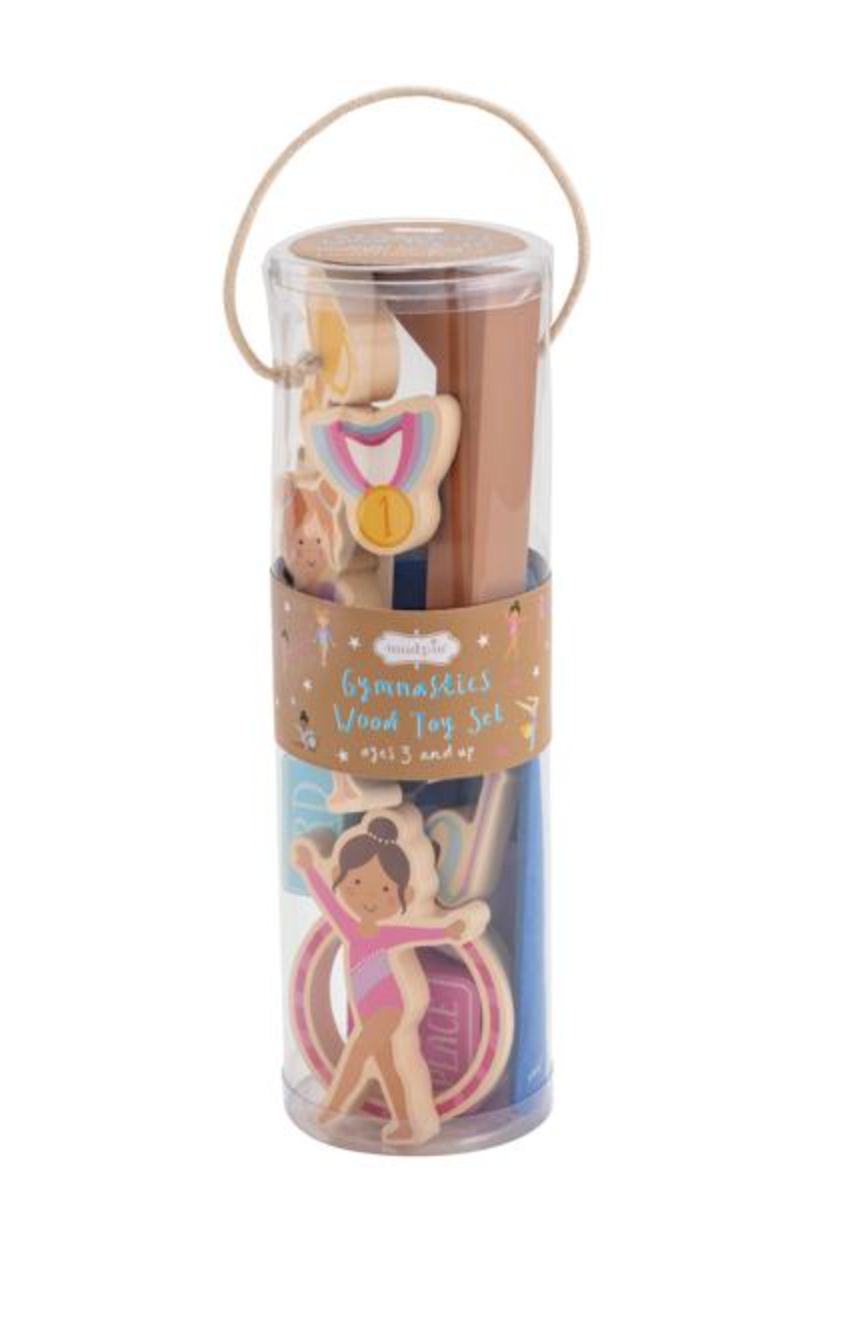 Gymnastics Wood Toy Set