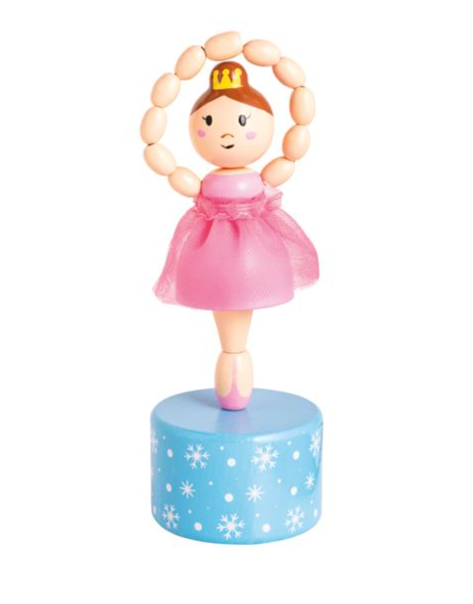 Pink Ballerina Collapsing Toy