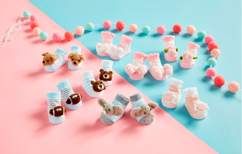 Crochette Rattle Toe Socks