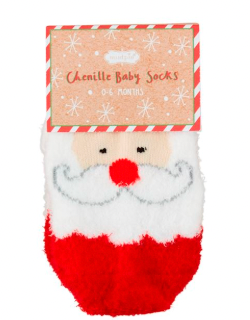 Christmas Chenille Socks