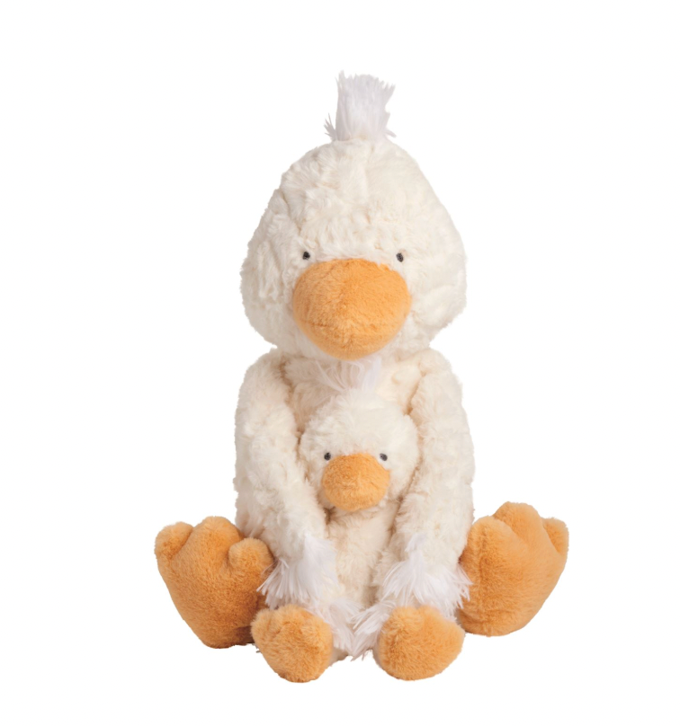 Mama & Baby Duck Plush Set