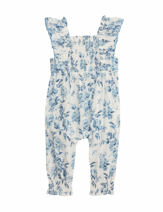 Blue Floral Longall