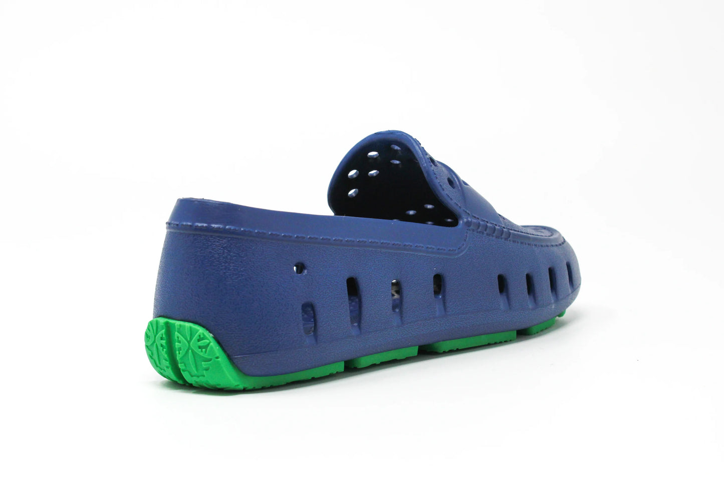 Navy Peony Turf Green Prodigy Floafers