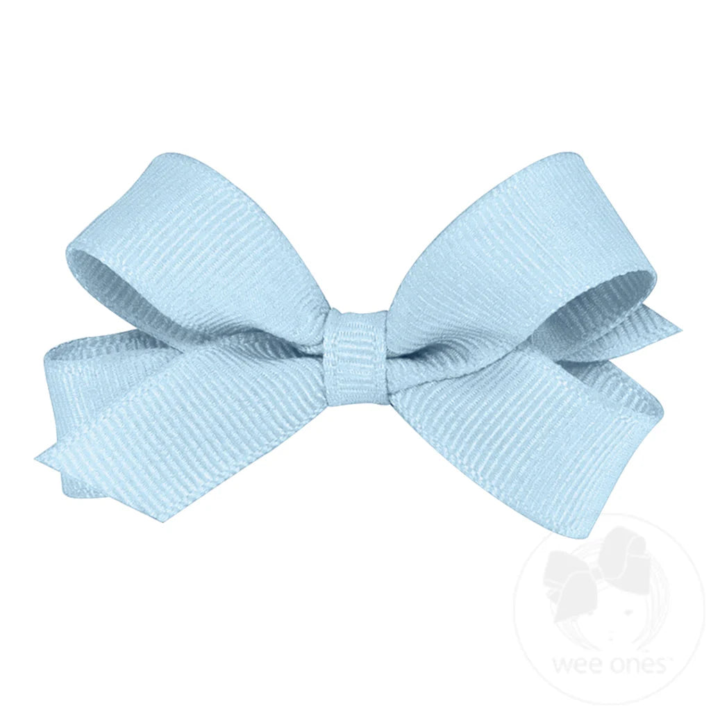 Tiny Classic Grosgrain Plain Bow