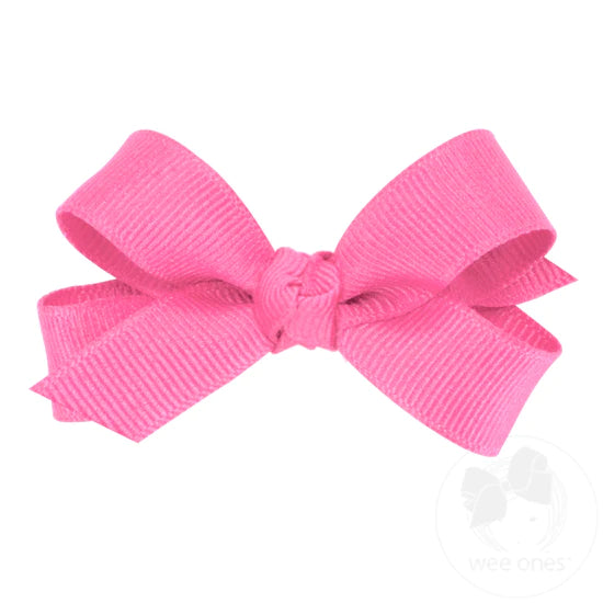 Tiny Classic Grosgrain Knot Bow