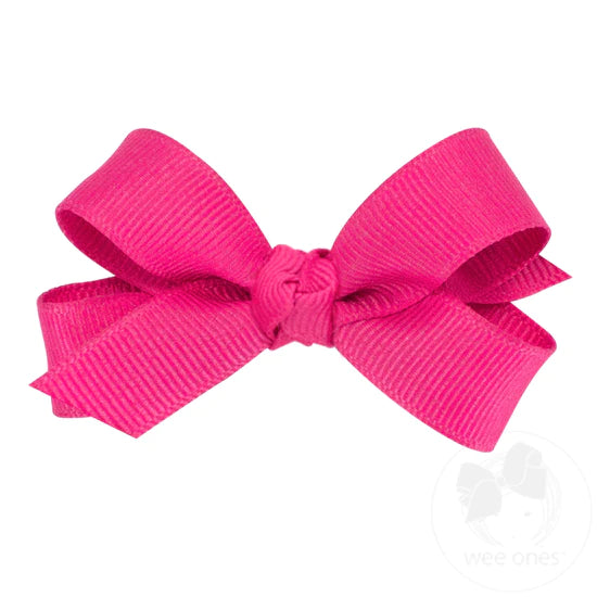 Tiny Classic Grosgrain Knot Bow