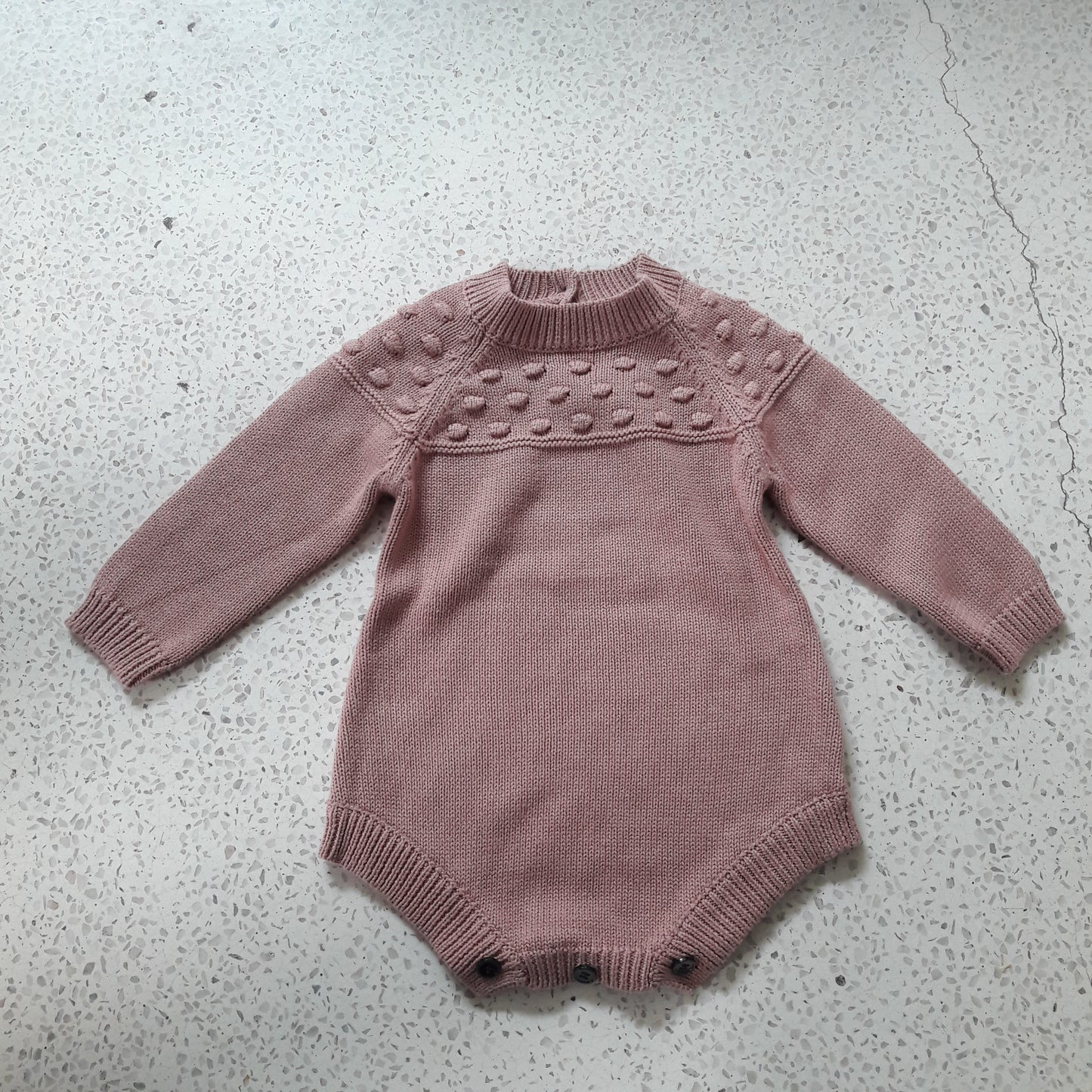 Pink Dot Sweater Bubble