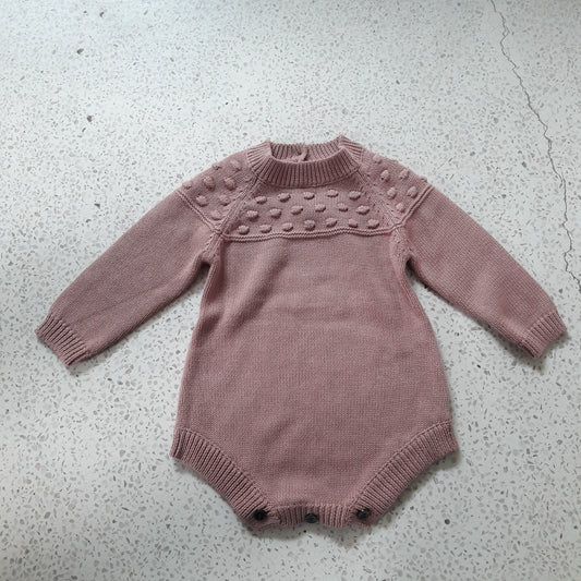 Pink Dot Sweater Bubble