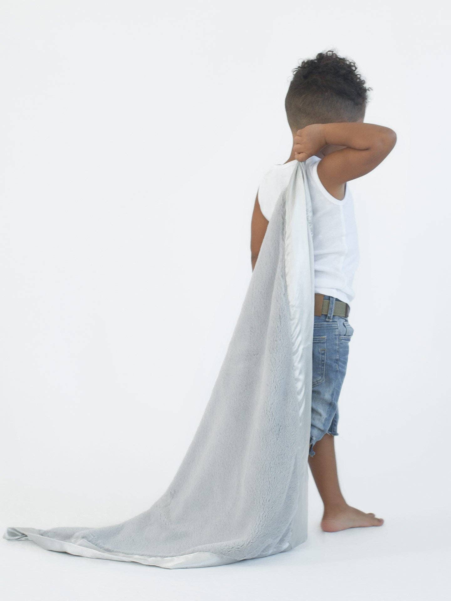 Posh Mink™ Baby Blanket: Blue