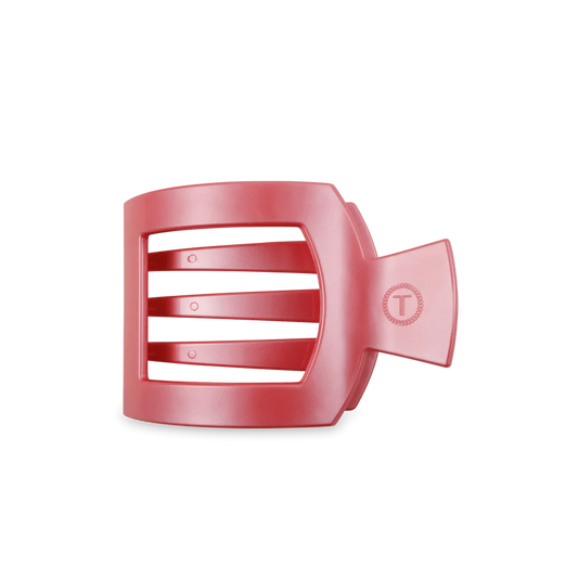 Calming Coral Med Square Clip