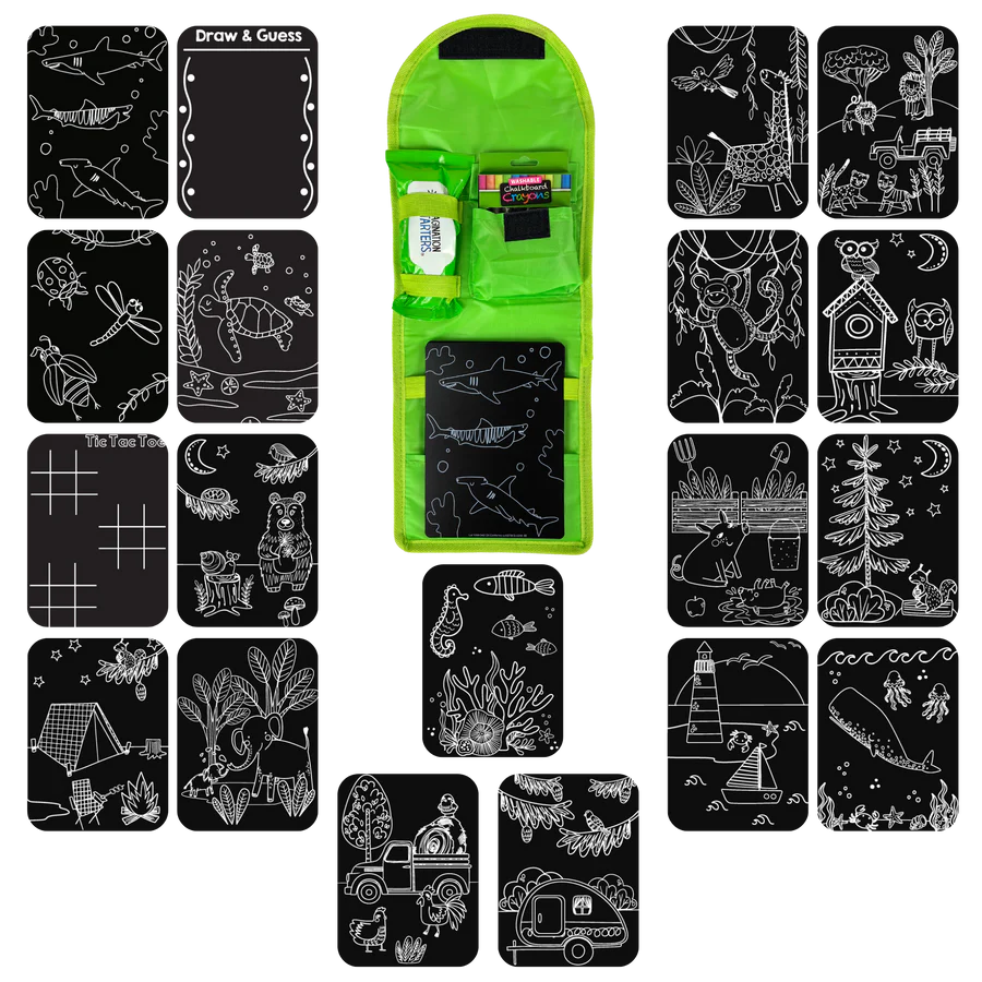 Nature Coloring Card Go Set