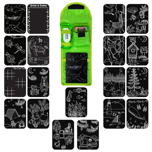 Nature Coloring Card Go Set