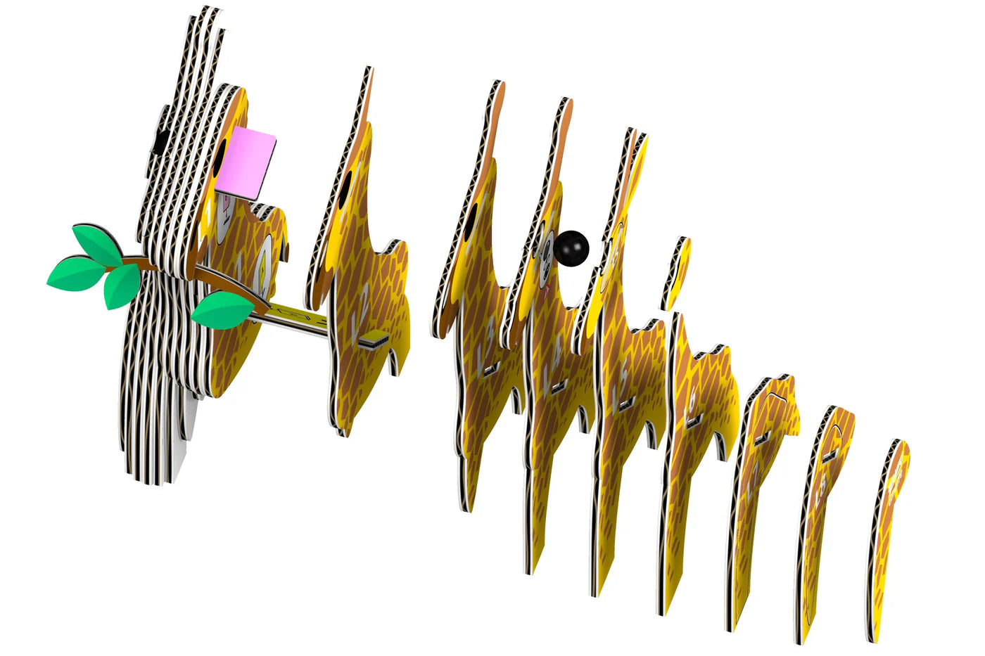 Giraffe 3D Puzzle EUGY