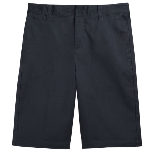 Navy French Toast  Flat Front School Uniform Shorts