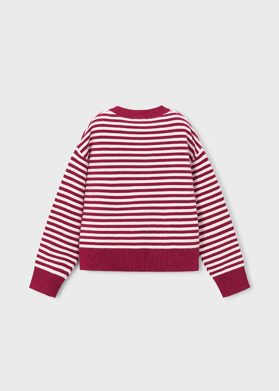 Red Stripe Sweater/Scarf