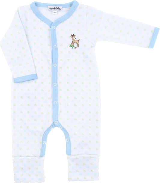Baby Buck Emb Playsuit