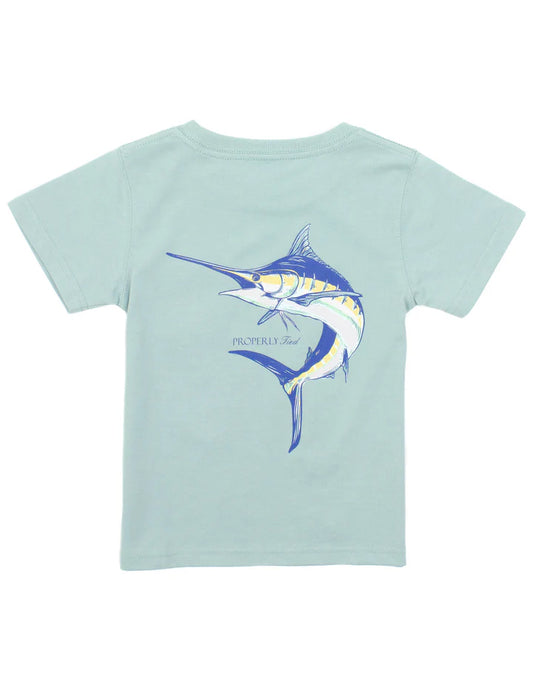 Marlin Marine Mist Tee