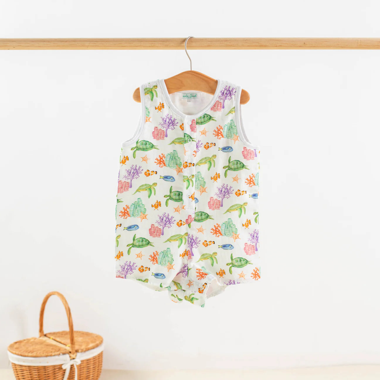 Just Keep Swimming Organic Shortall