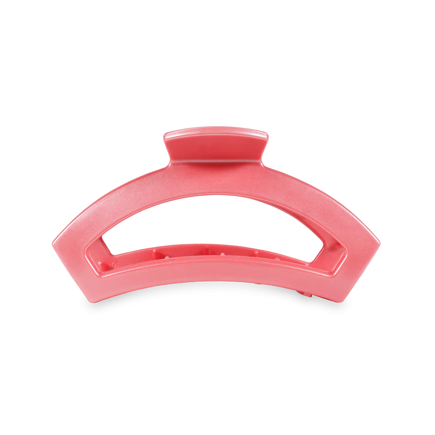 Open Calming Coral Clip