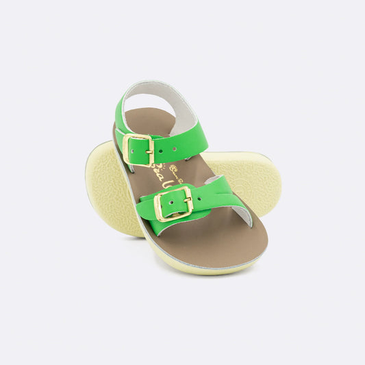Kelly Green Sea Wee Sandals