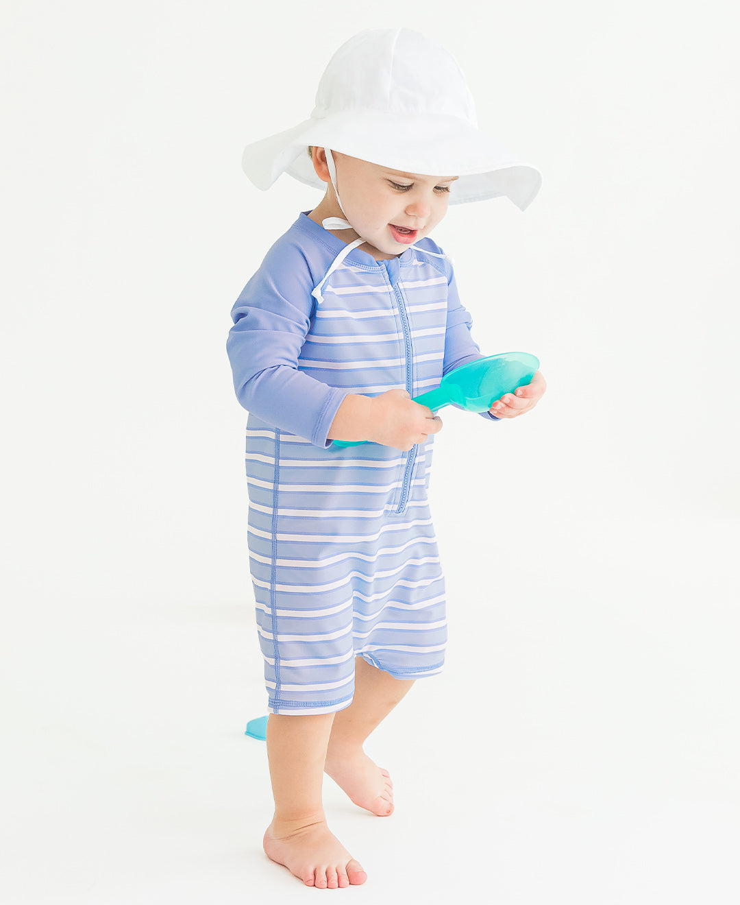 Peri Blue Windsurfer Rash Guard