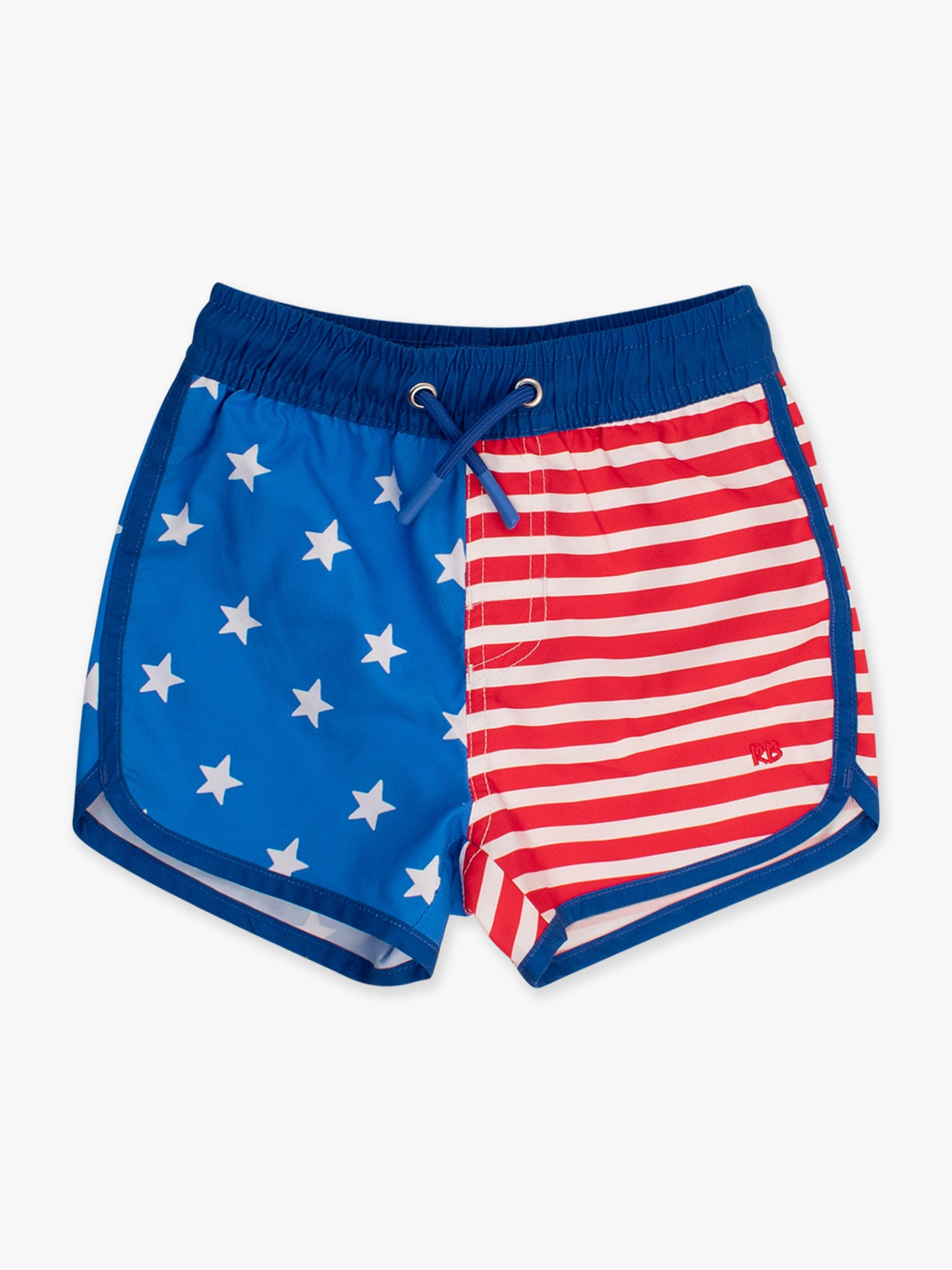 Dolphin Hem Stars & Stripes Swim Trunk