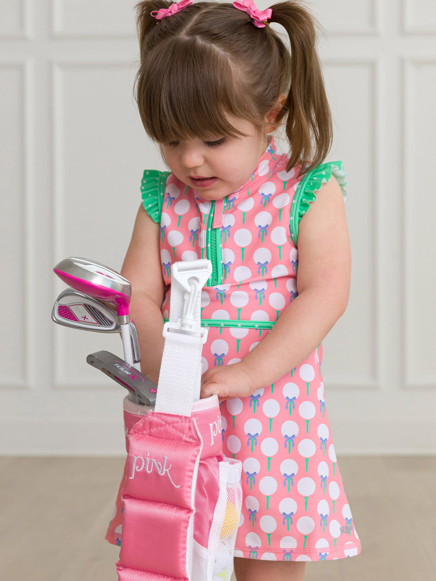 Pink Tee Time Active Dress