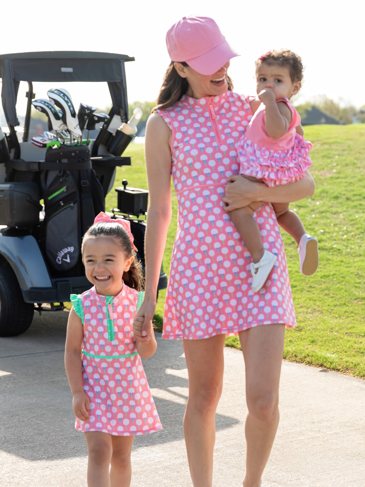 Pink Tee Time Active Dress