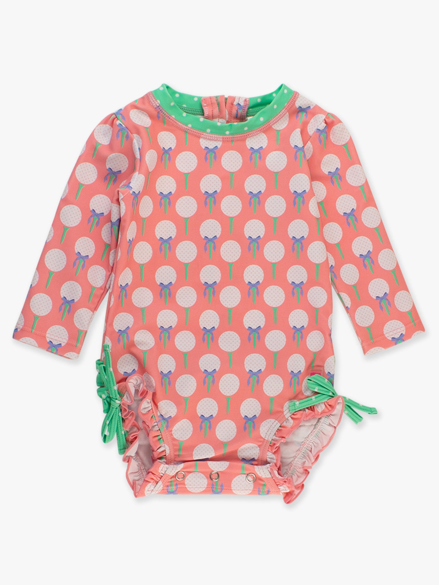 Tee Time Pink LS Rashguard