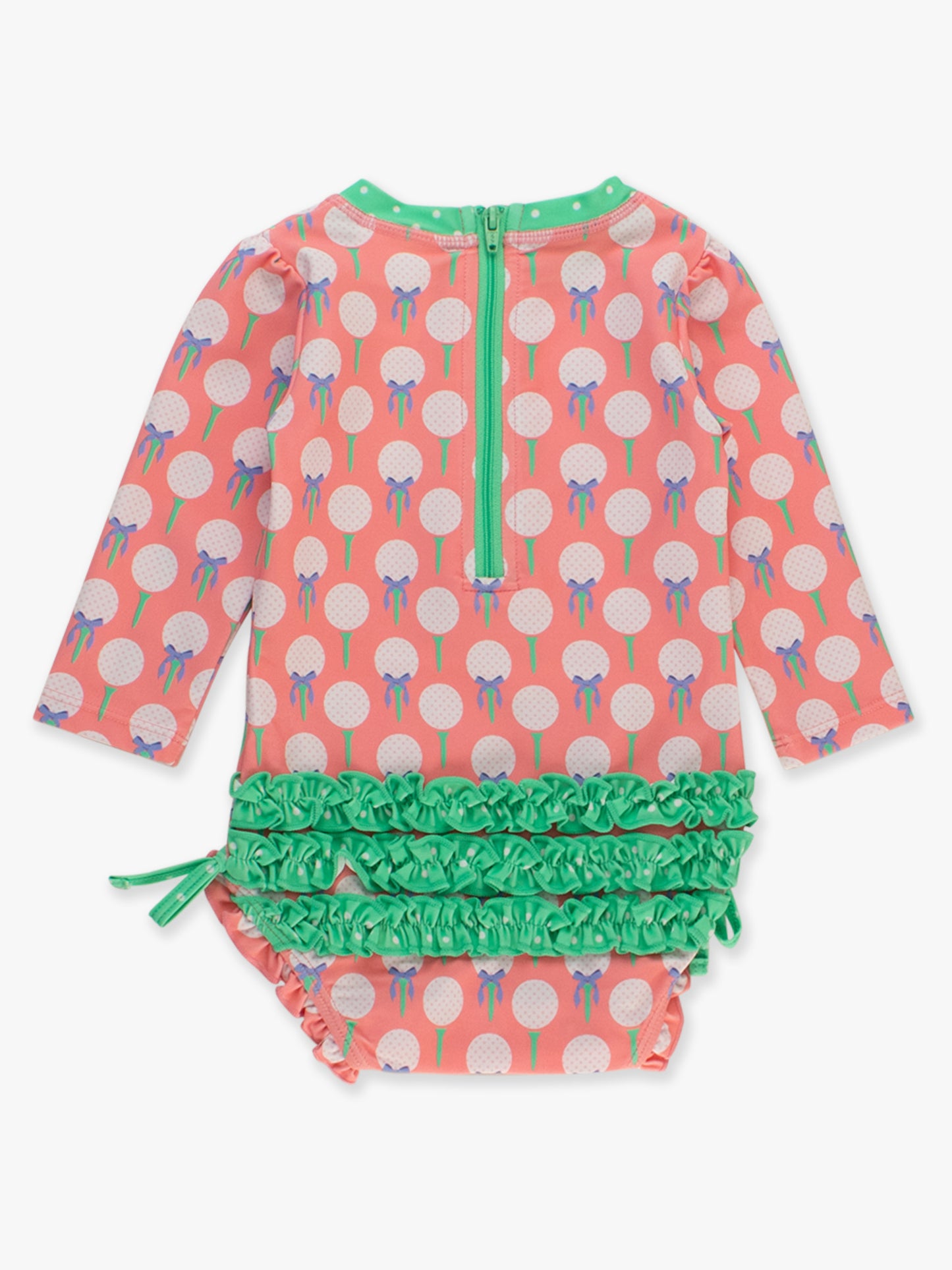 Tee Time Pink LS Rashguard